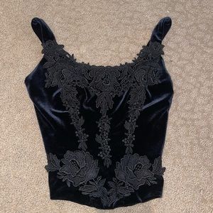 Vintage corset top